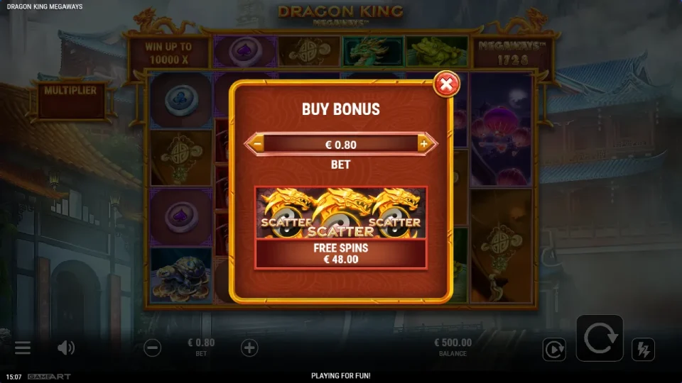 Dragon King Megaways — screenshot 5