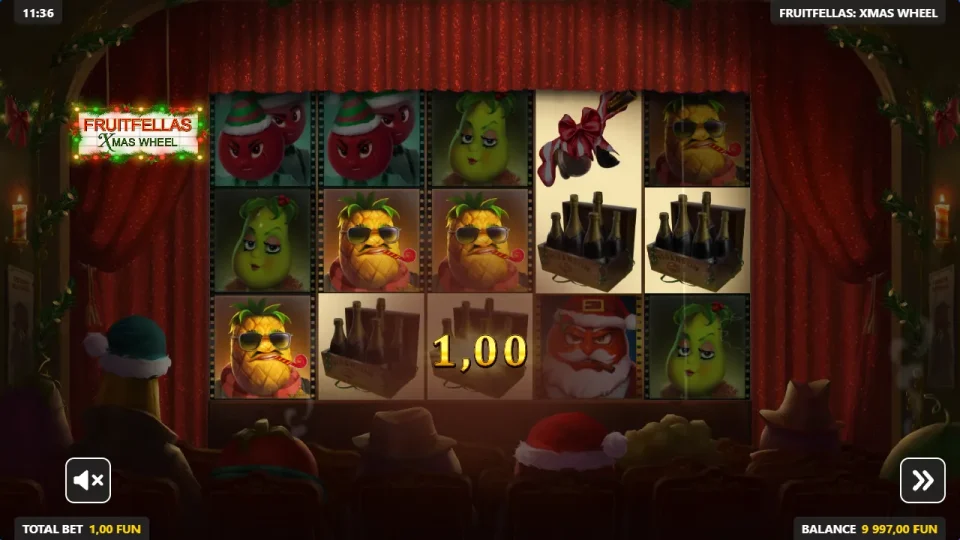 Fruitfellas Xmas Wheel — screenshot 5