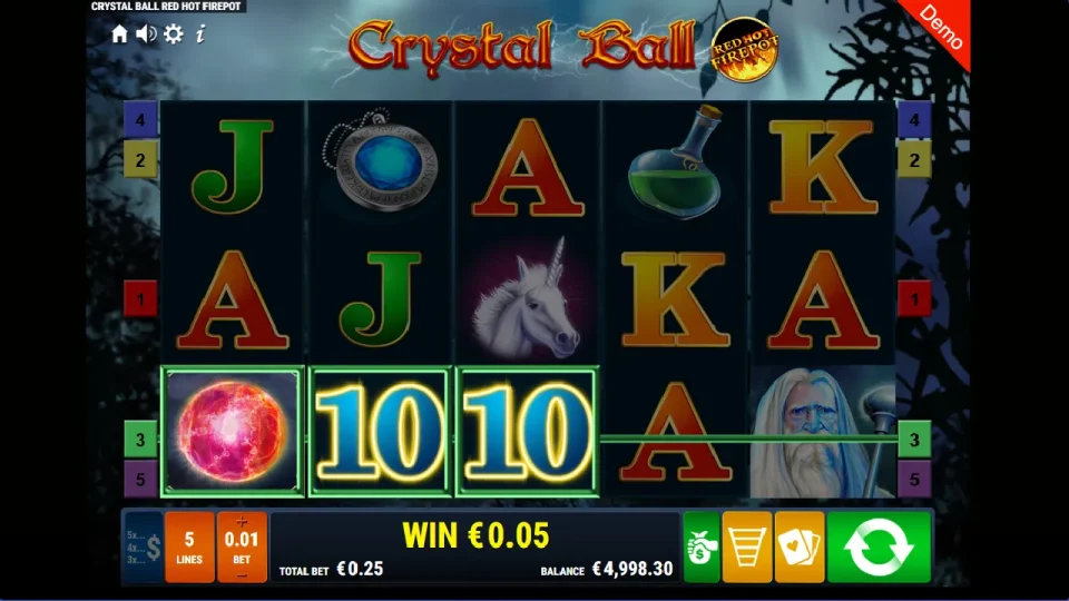 Crystal Ball Red Hot Firepot — screenshot 4