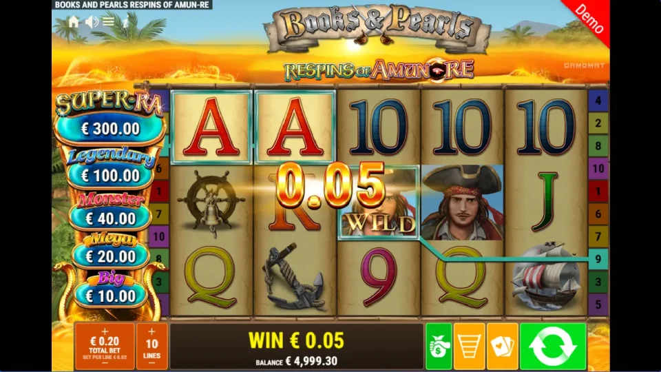 Books and Pearls Respins of Amun-Re — screenshot 4