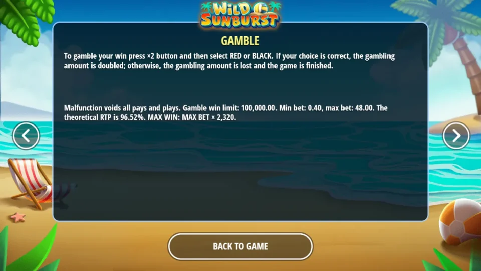 Wild Sunburst — screenshot 5
