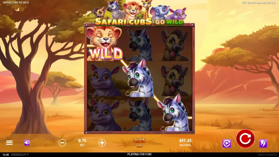Safari Cubs Go Wild — screenshot 5