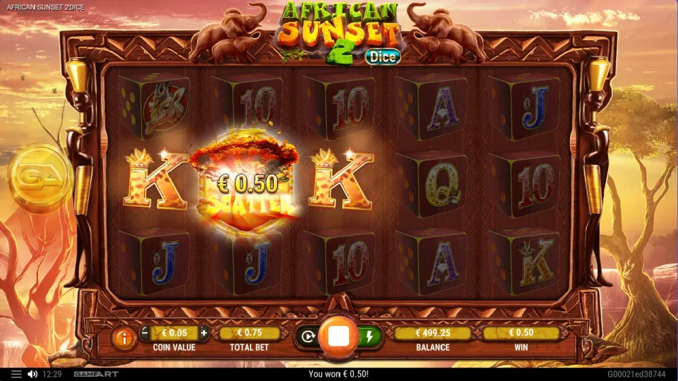 African Sunset 2 Dice — screenshot 5