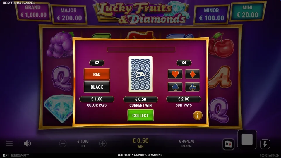 Lucky Fruits and Diamonds — screenshot 6