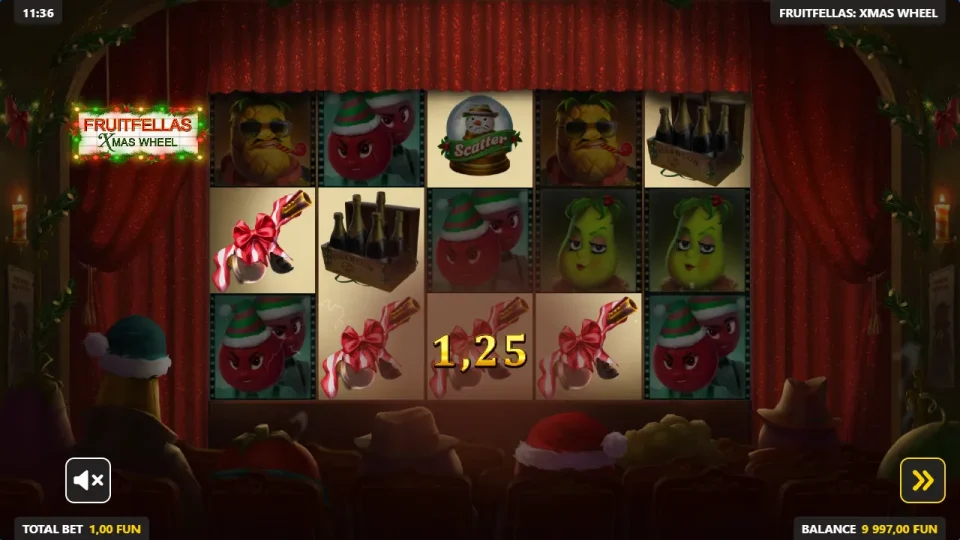 Fruitfellas Xmas Wheel — screenshot 6