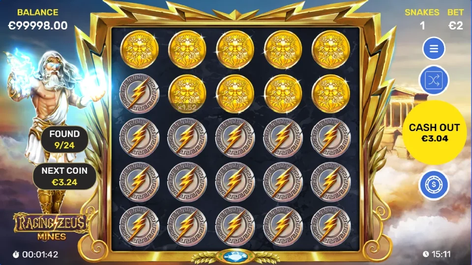 Raging Zeus Mines — screenshot 3