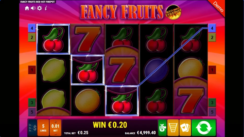 Fancy Fruits Red Hot Firepot — screenshot 4