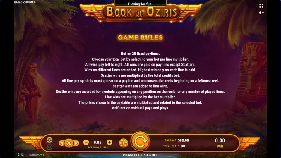 Book of Oziris — screenshot 6