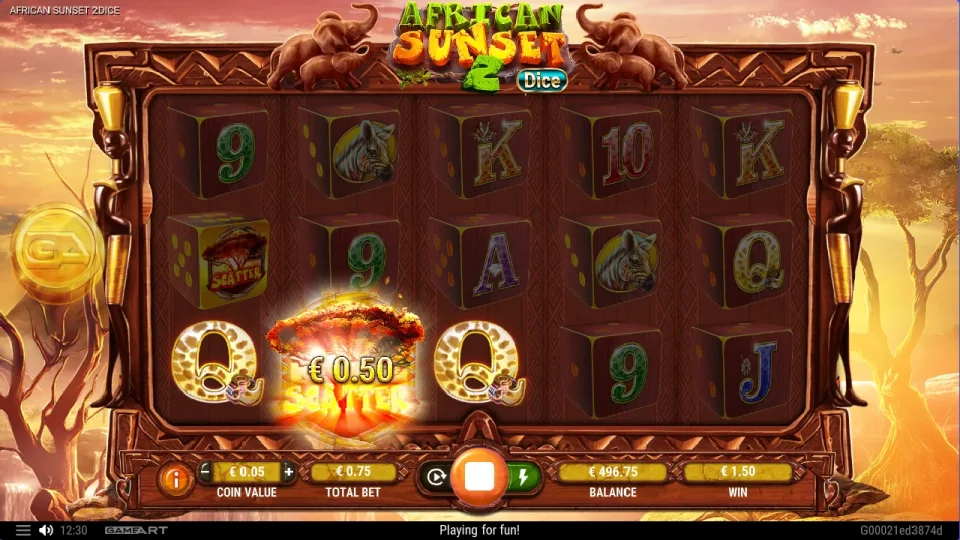 African Sunset 2 Dice — screenshot 6