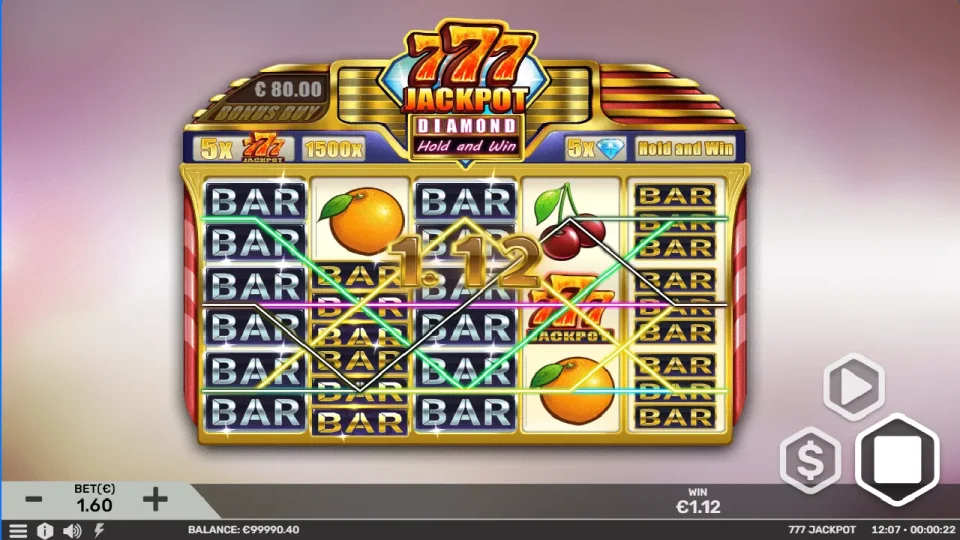777 Jackpot Diamond — screenshot 4