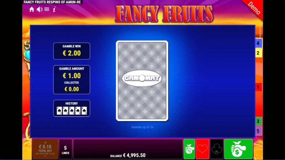 Fancy Fruits Respins Of Amun-Re — screenshot 7
