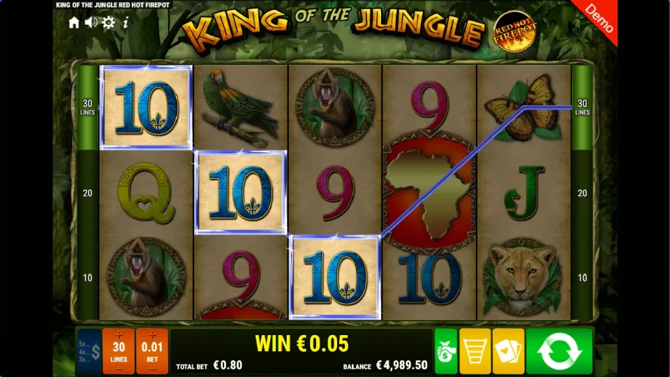King of the Jungle RHFP — screenshot 8