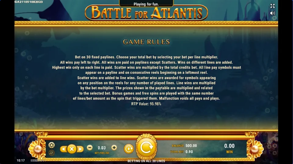 Battle for Atlantis — screenshot 8