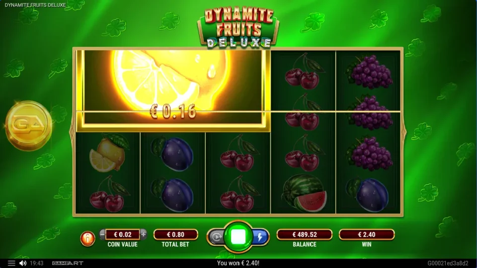 Dynamite Fruits Deluxe — screenshot 8