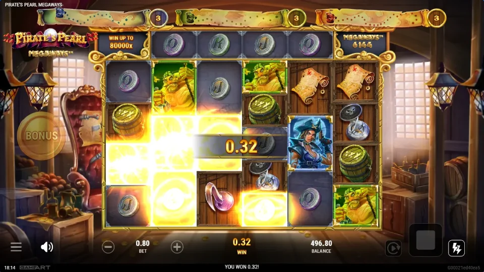 Pirate’s Pearl Megaways — screenshot 10