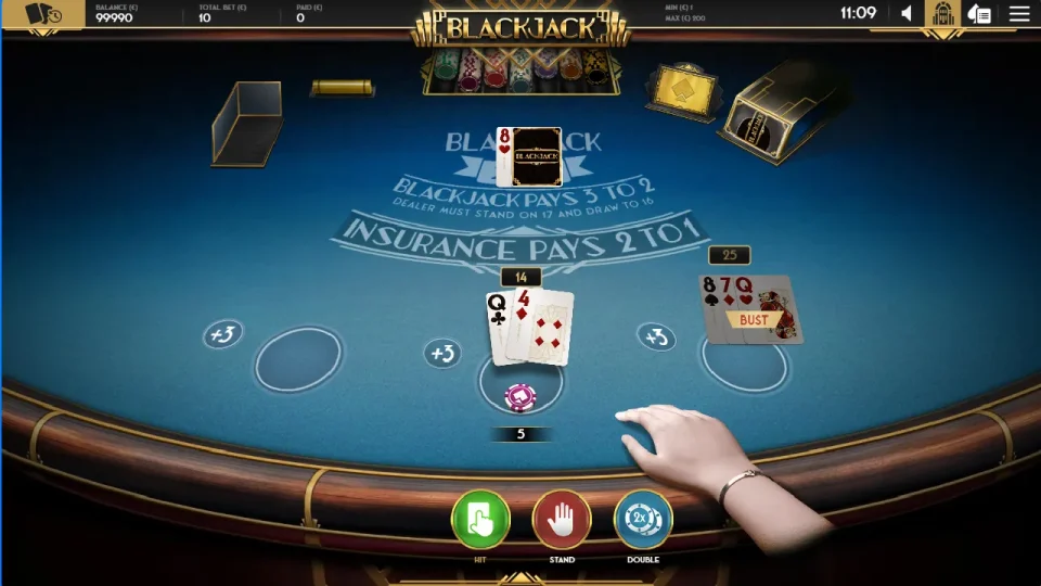 Blackjack 21+3 Multihand — screenshot 5