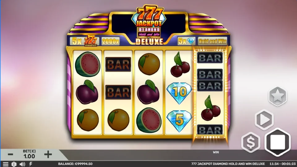 777 Jackpot Diamond Hold and Win Deluxe — screenshot 5