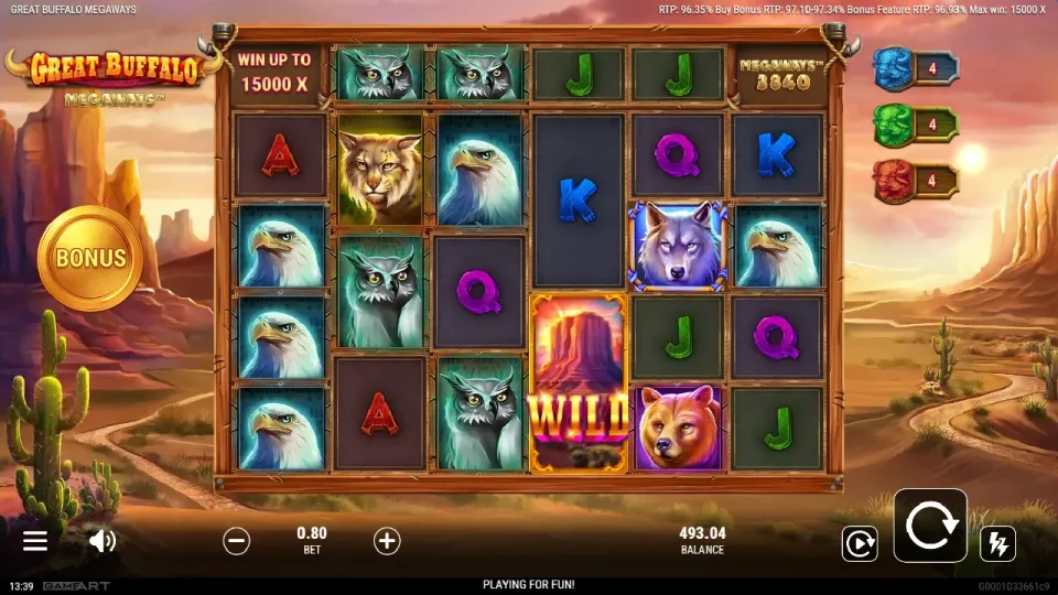Great Buffalo Megaways — screenshot 9