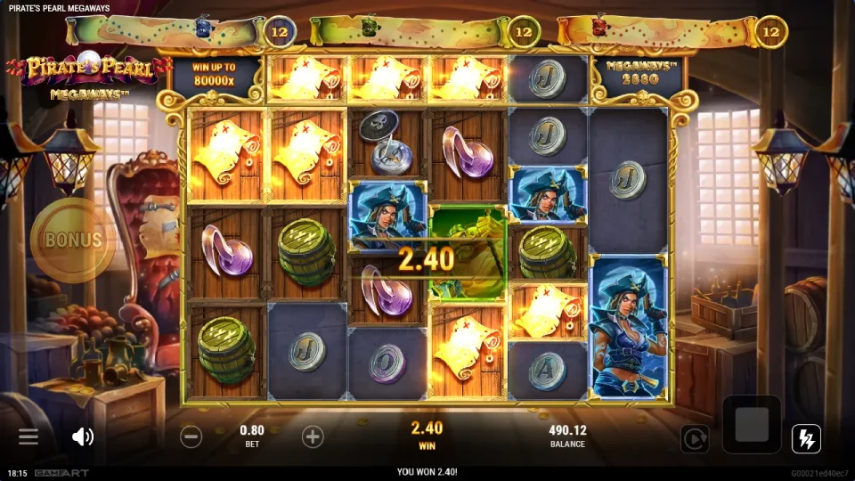 Pirate’s Pearl Megaways — screenshot 11