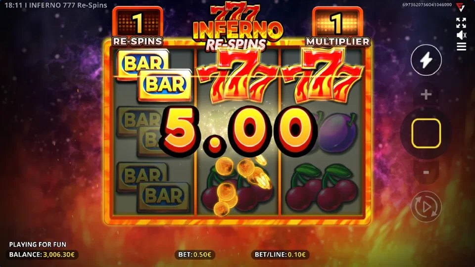Inferno 777 Re-spins — screenshot 9
