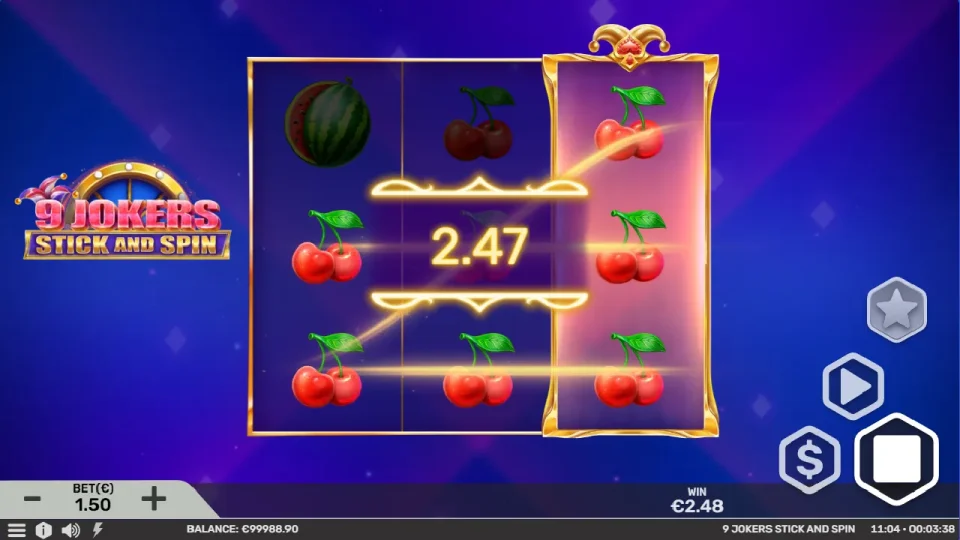 9 Jokers Stick and Spin — screenshot 5