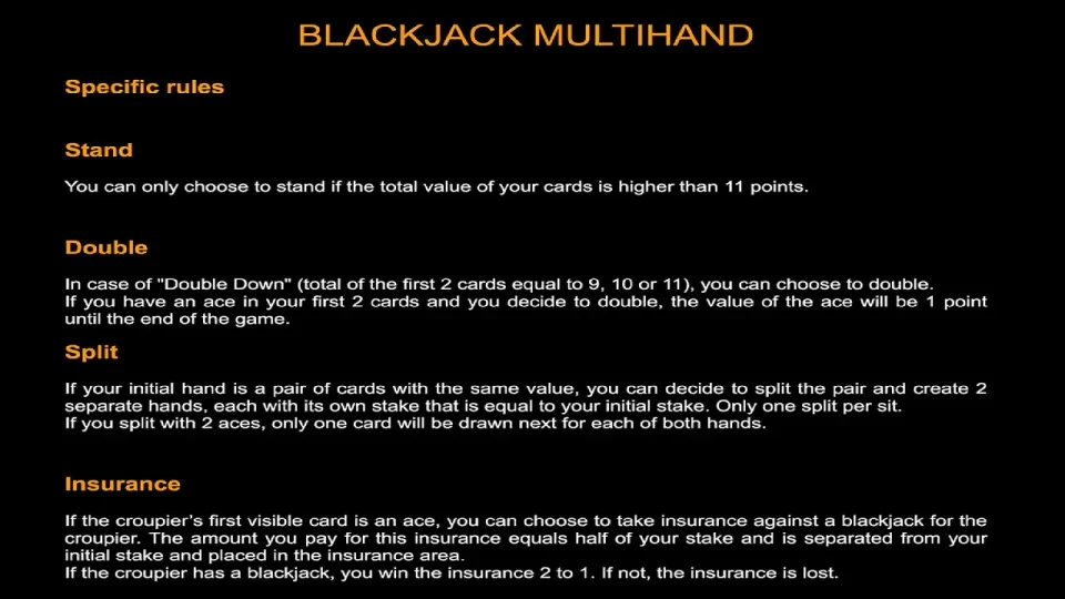 Blackjack Multihand 7 Seats VIP — screenshot 4
