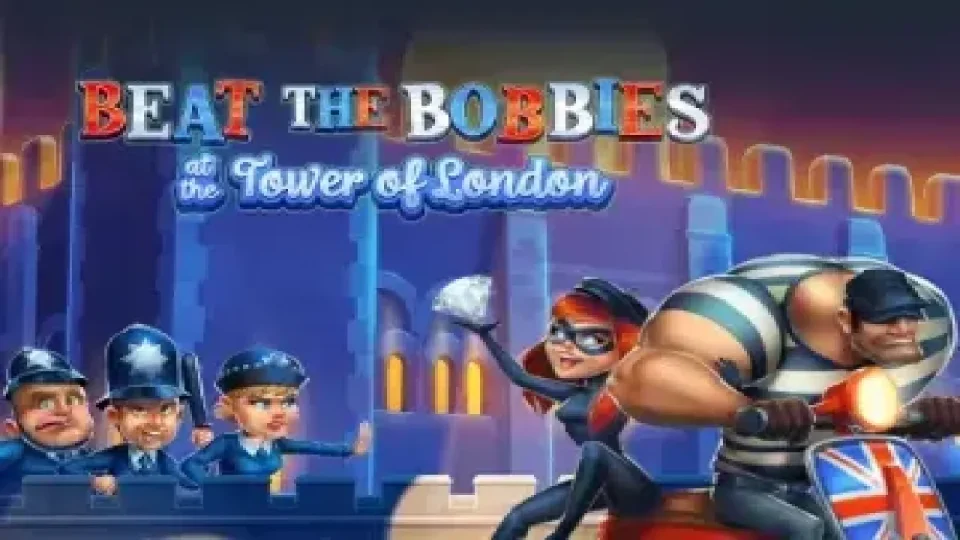 Beat The Bobbies at the Tower of London — Slots by Eyecon