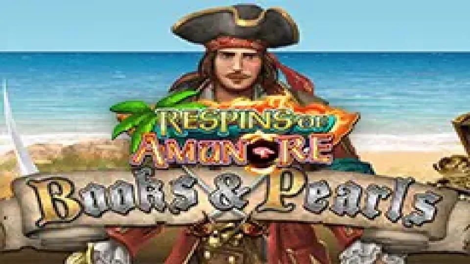 Books and Pearls Respins of Amun-Re — Slots by Gamomat