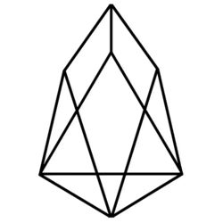 EOS cryptocurrency logo