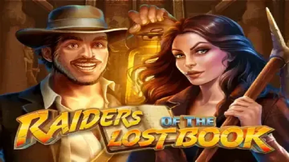 Raiders of the Lost Book — Slots by GameArt