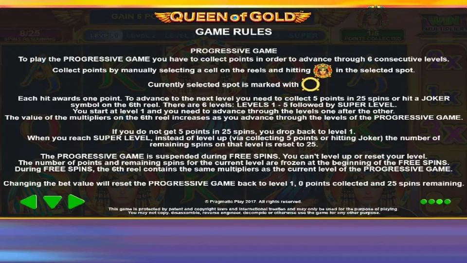 Queen of gold — screenshot 5
