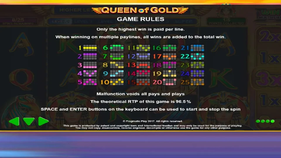 Queen of gold — screenshot 2