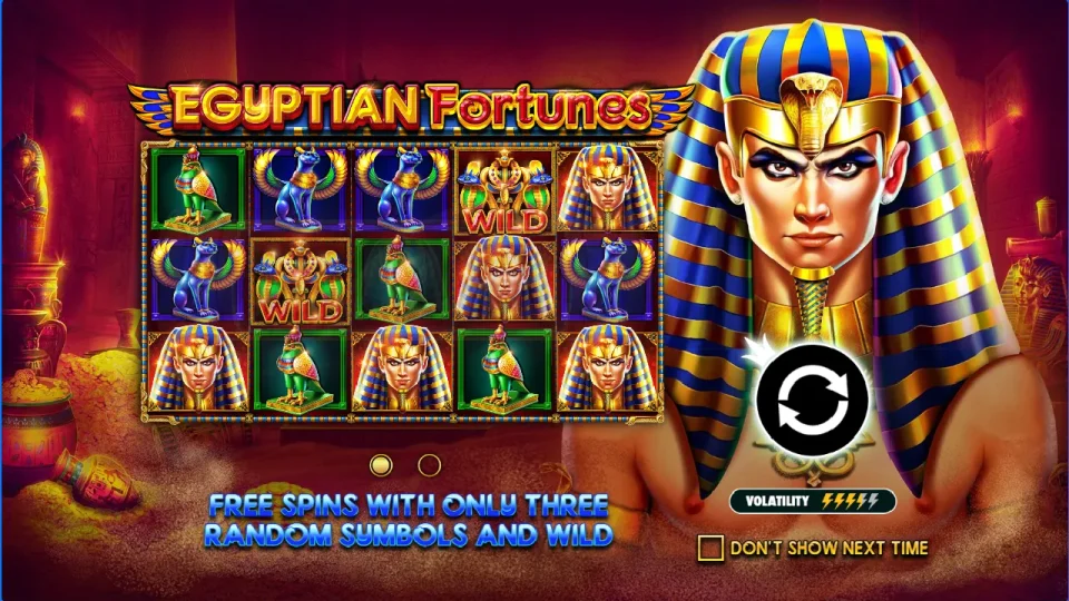 Egyptian Fortunes — screenshot 1