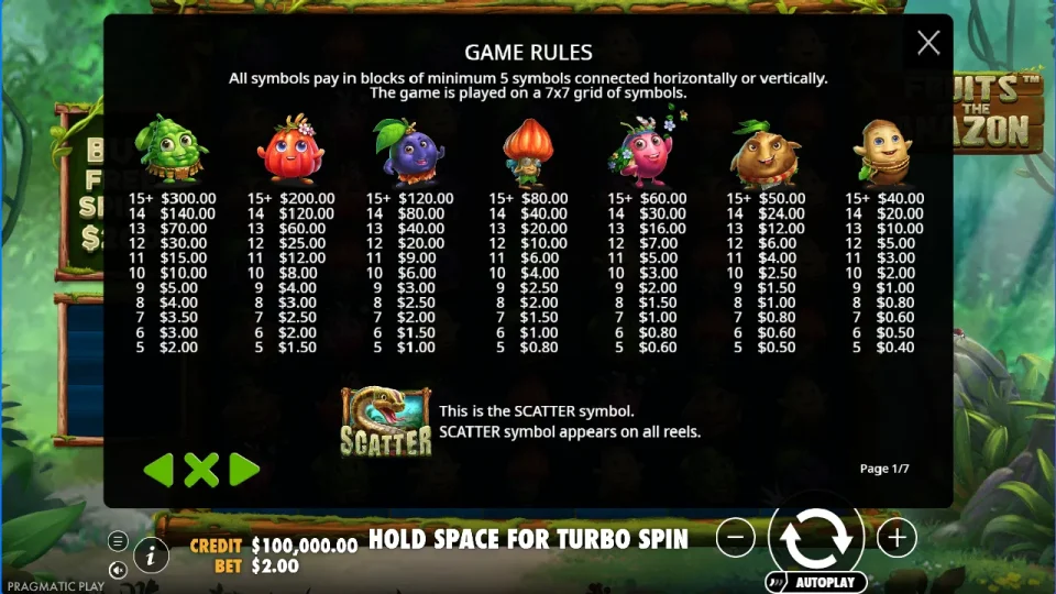Fruits of the Amazon — screenshot 1