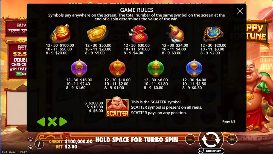 Happy Fortune — screenshot 1