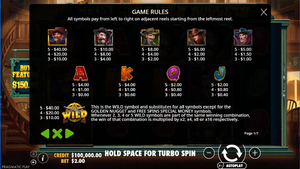 Heist for the Golden Nuggets — screenshot 1
