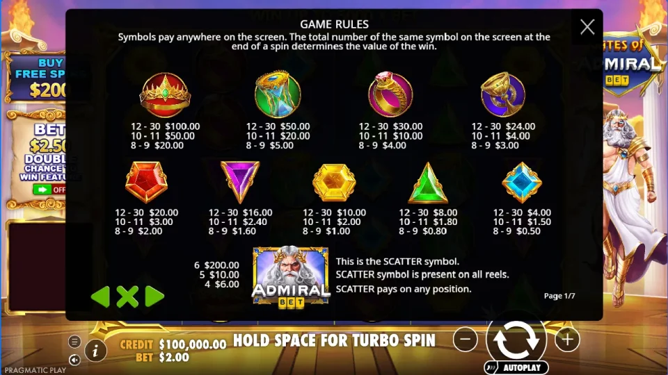 Gates of AdmiralBet — screenshot 1