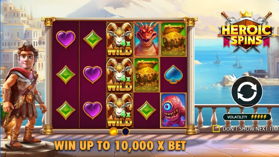 Heroic Spins — screenshot 1