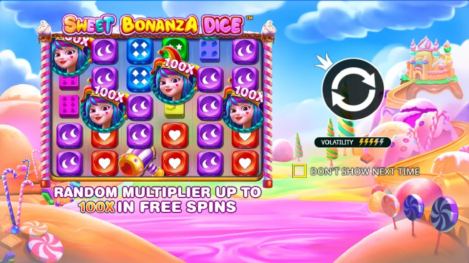 Sweet Bonanza Dice — screenshot 1