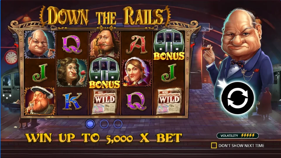 Down the Rails — screenshot 1