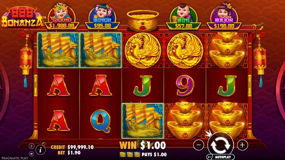 888 Bonanza — screenshot 1