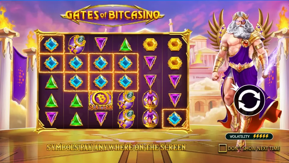 Gates of Bitcasino — screenshot 1