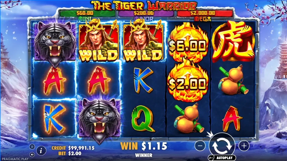 The Tiger Warrior — screenshot 1