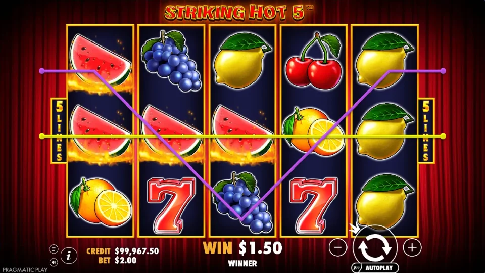 Striking Hot 5 — screenshot 1