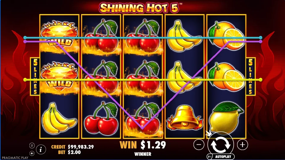 Shining Hot 5 — screenshot 1
