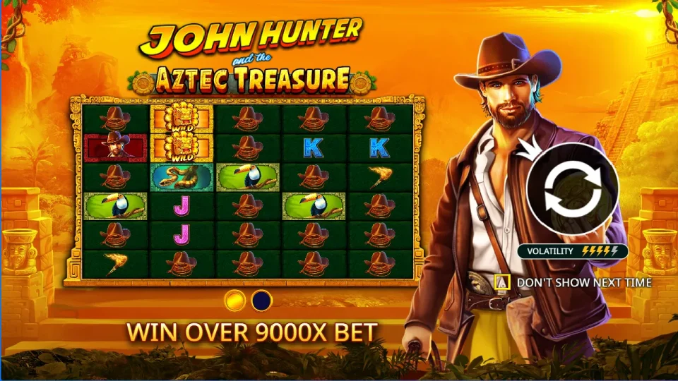 John Hunter and the Aztec Treasure — screenshot 1