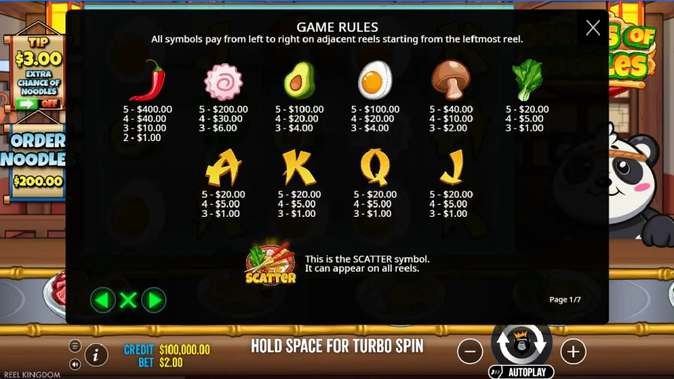 Oodles of Noodles — screenshot 1