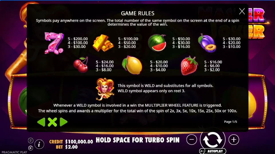 Master Joker — screenshot 1