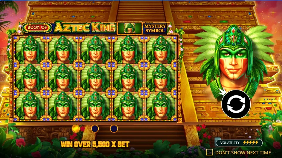 Book of Aztec King — screenshot 1