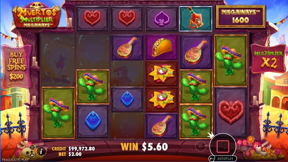Muertos Multiplier Megaways — screenshot 10